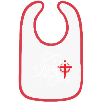 Discover Jesus Saves Love Jesus Christmas Christian Bibs