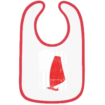 Discover Windsurfing USA Flag Bibs