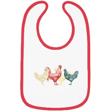 Discover Farmer Rooster Chicken Hen Gift Bibs