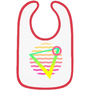 Discover Retro sunset style 80s Bibs