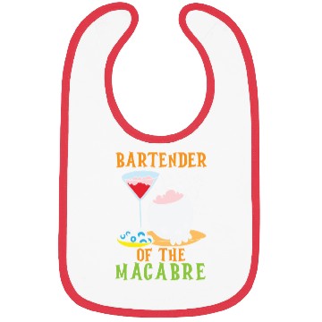 Discover Bartender of the Macabre Bartender Halloween Bibs