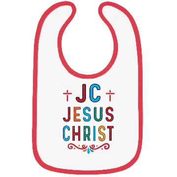 Discover JC Love Jesus Christ Christian Christmas Bibs