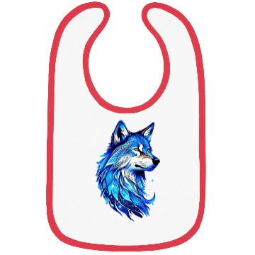 Discover Blue Wolf Bibs