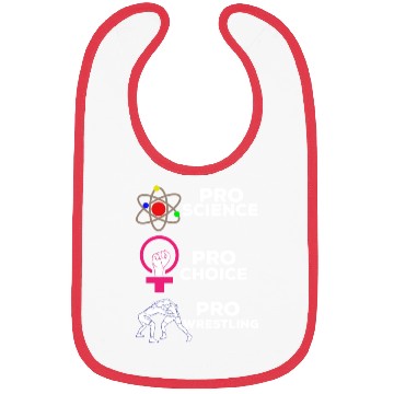 Discover Pro Science Pro Choice Pro Wrestling Bibs