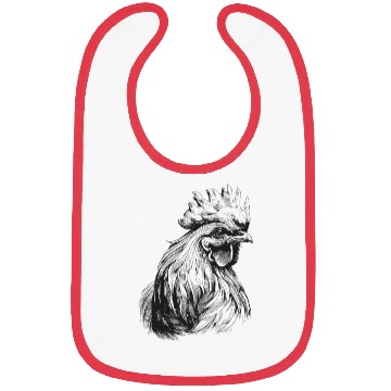 Discover Farmer Funny Chicken Hen Gift Agriculture Bibs