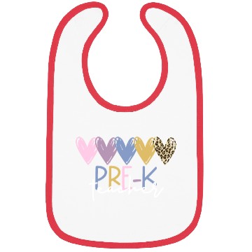 Discover Pre-K Teacher Back To School Pre-K Teacher Bibs