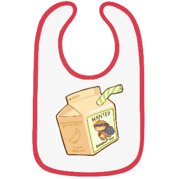 Discover Monkey Banana Milk Bibs