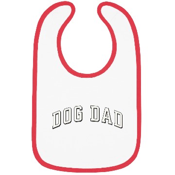 Discover Dog Dad Bibs