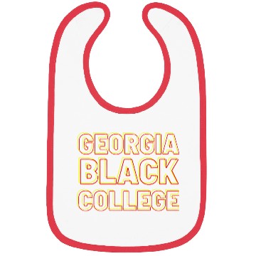 Discover Georgia Burger Black College (Invisible-Set) Ed. Bibs