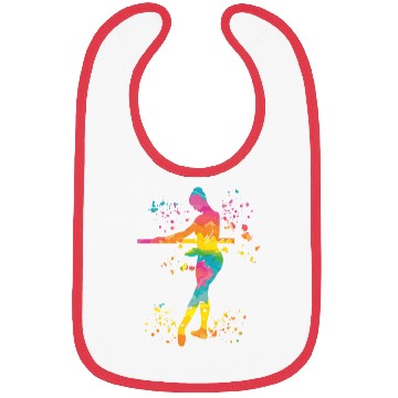 Discover Ballet Dancer Colorsplash Ballerina Bibs