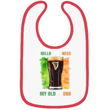 Discover Hello Darkness My Old Friend Irish Stout Bibs