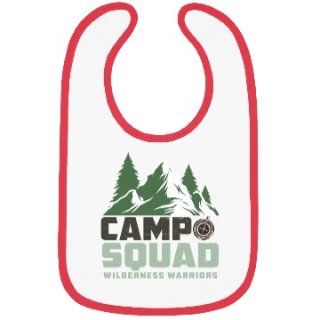 Discover CAMP SQUAD WILDERNESS WARRIORS Bibs