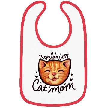 Discover World s Best Cat Mom Bibs