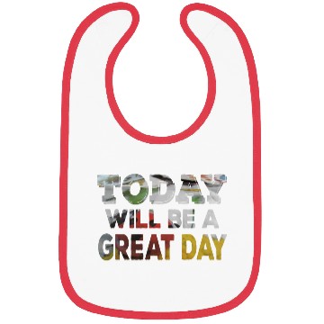 Discover Today Will Be A Great Day Ladybug Inspirational Bibs