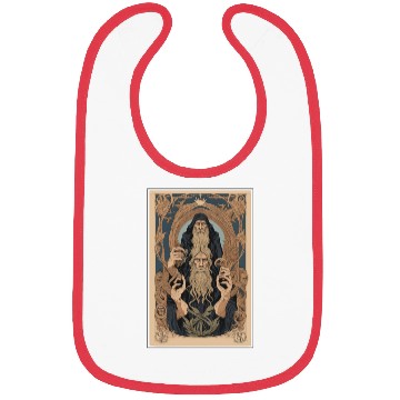 Discover Mystic Tarot Card tees for gift Bibs