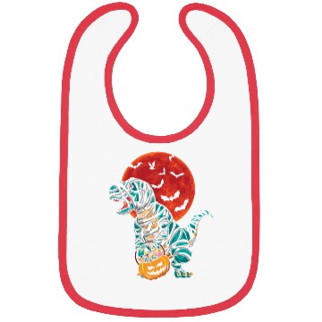 Discover Dinosaur Mummy Pumpkin Lazy Creepy Halloween Bibs