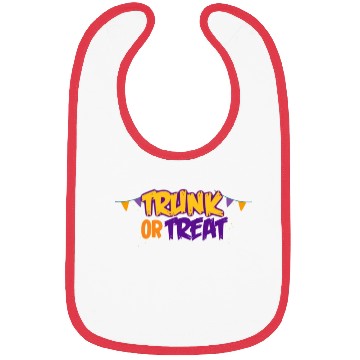 Discover Trunk or Treat Typography Bibs