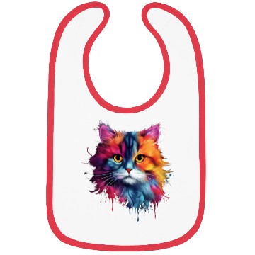 Discover Persian Cat Living Atmosphere Bibs