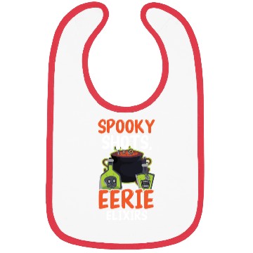 Discover Spooky Shots Eerie Elixirs Bartender Halloween Bibs
