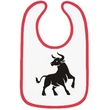 Discover Taurus Zodiac Symbol Astrological Sign Bibs