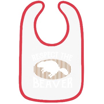 Discover Respect The Beaver retro Beaver Lover groundhog Bibs