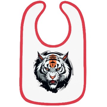 Discover Tiger anime style Bibs