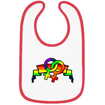 Discover Gender lesbians in rainbow colors Bibs