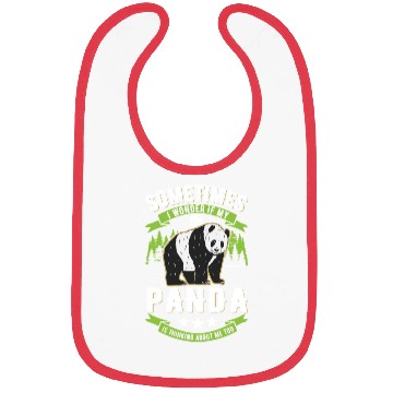 Discover Panda Lover Bear Gift Bibs