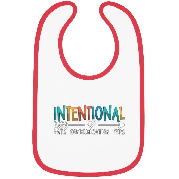 Discover IEP Intentional Data Communication Autism Teacher Bibs