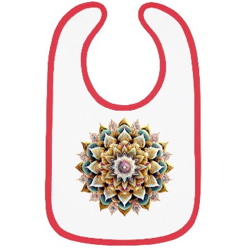Discover Art therapy mandala Bibs
