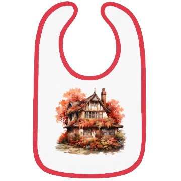 Discover Vintage Wildflower Poster Green Botanical Wall Art Bibs