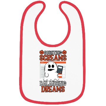 Discover Counting Screams Balancing Dreams Halloween Bibs