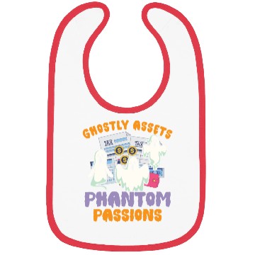 Discover Ghostly Assets Phantom Passions Scary Halloween Bibs