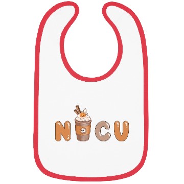Discover Cute NICU Coffee Halloween design Bibs