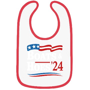 Discover Boats & Hoes 24 Vintage Retro Meme Step Brother Bibs