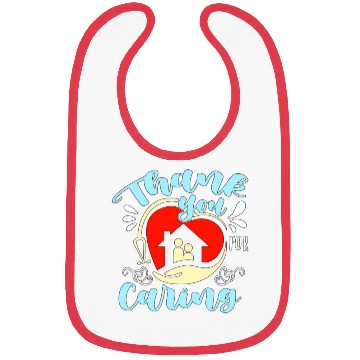 Discover Caregiving Thank You For Caring Family Caregiver Bibs