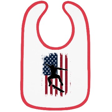 Discover Skating Skateboard Action Sport Fun Bibs