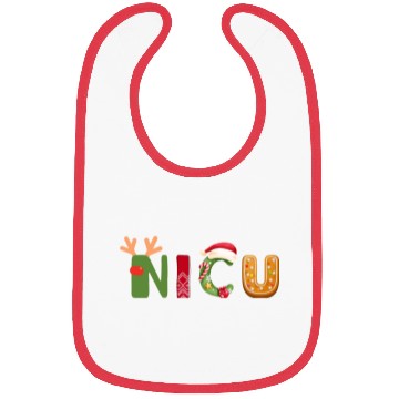 Discover Cute NICU Christmas design Bibs
