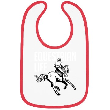 Discover Equestrian Life Riding Girl Horseback Bibs