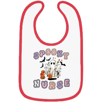 Discover Spooky nurse Halloween design Bibs