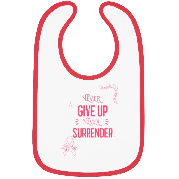 Discover Never Give Up, Never Surrender Bibs