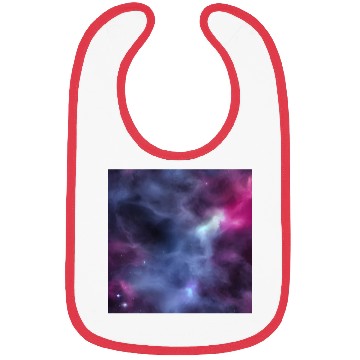 Discover Galaxy nebula abstract design Bibs