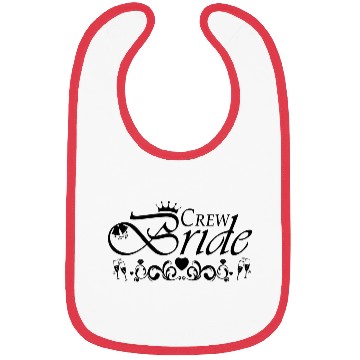 Discover Crew Bride Bachelorette Party Bibs