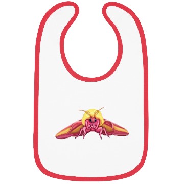 Discover Cute Rosy Maple Moth Bibs