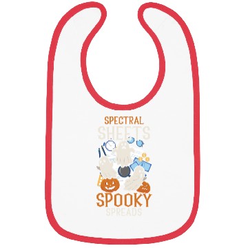 Discover Spectral Sheets Spooky Spreads Scary Halloween Bibs