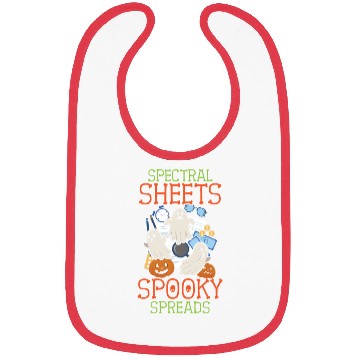 Discover Spectral Sheets Spooky Spreads Scary Halloween Bibs