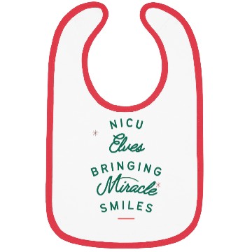 Discover Cute NICU Christmas design Bibs