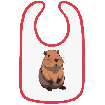 Discover Capybara In Nature Bibs