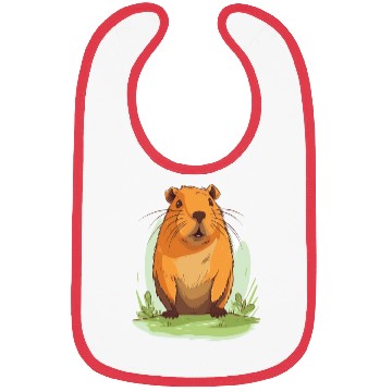 Discover Capybara In Nature Bibs