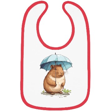 Discover Capybara In Nature Bibs
